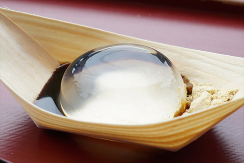 Độc đáo món bánh nước Nhật Bản